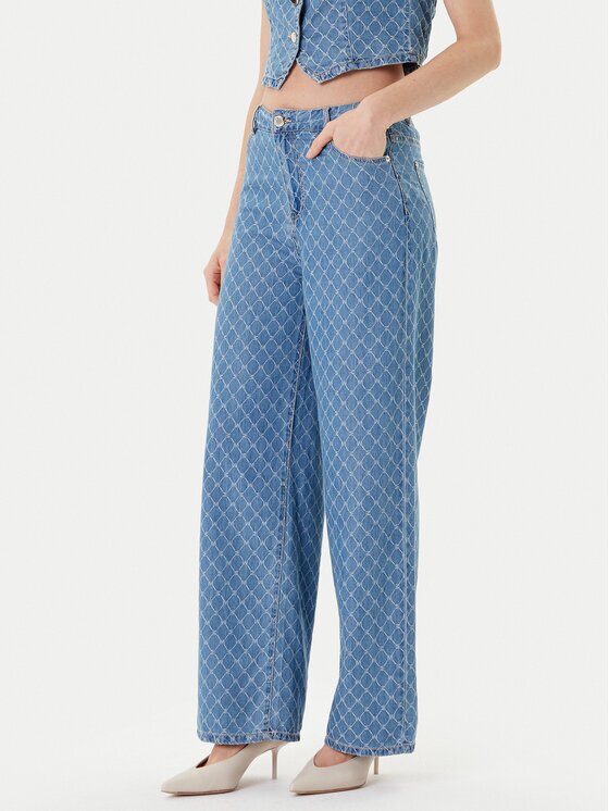Morgan Дънки 252-PSTEL Wide Leg