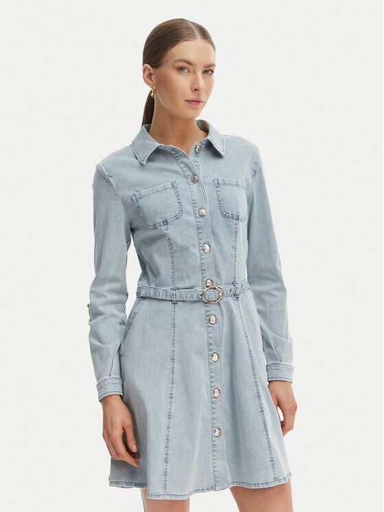 Morgan Дънкова рокля 261-RODEX Slim Fit