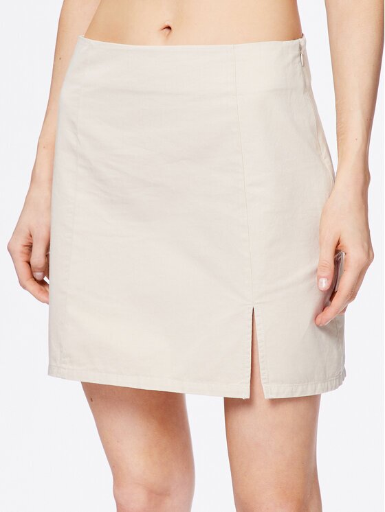 Moss Copenhagen Мини пола Cyrilla 17258 Екрю Slim Fit
