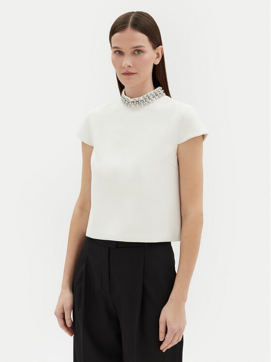 Motivi Блуза 2630Q001764N Екрю Regular Fit