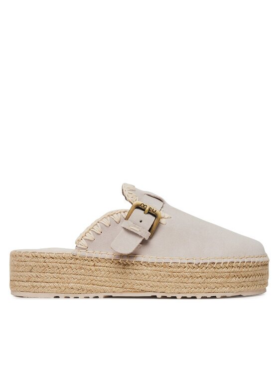 Mou Еспадрили Jute clog plain MU.SW641000A Сив