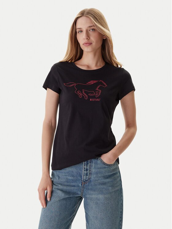 Mustang Тишърт Loa 1016753 Slim Fit