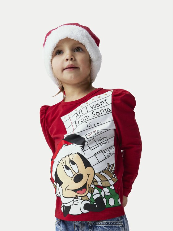 NAME IT Блуза Minnie 13234183 Regular Fit