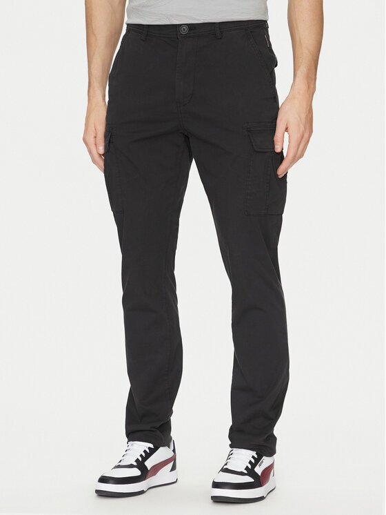 Napapijri Текстилни панталони NP0A4IDQ0411 Сив Regular Fit
