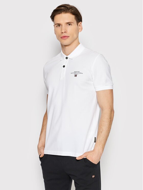 Napapijri Тениска с яка и копчета Elbas NP0A4GDL Regular Fit