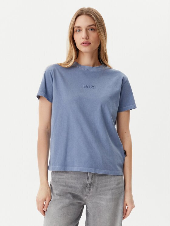 Napapijri Тишърт S-Azure NP0A4IG3 Regular Fit