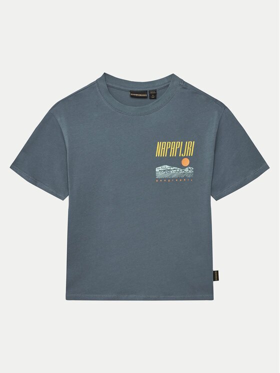 Napapijri Тишърт S-Sella NP0A4IGX S Син Regular Fit