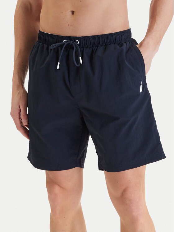Nautica Плувни шорти Salvardo NCC04502 Тъмносин Regular Fit