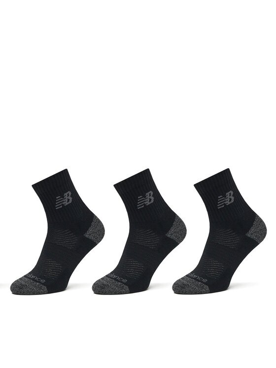 New Balance Дълги чорапи Active Cushion Quarter Socks LAS35204BK
