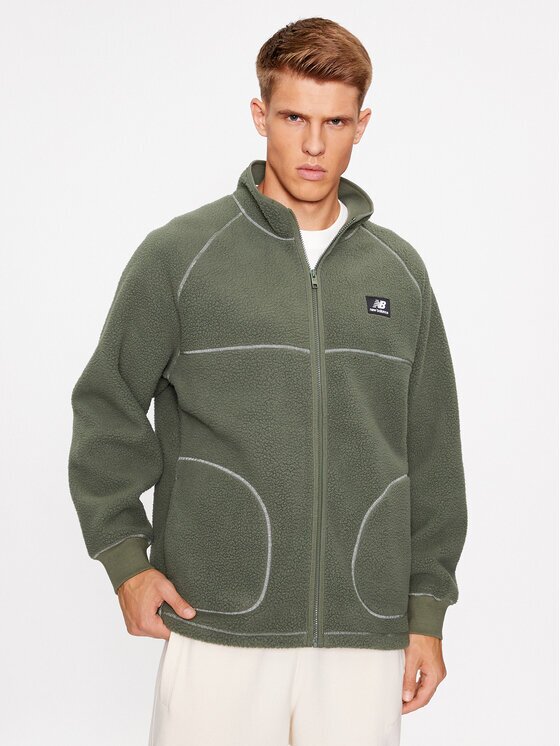 New Balance Полар Athletics Polar Fleece Full Zip MJ33503 Regular Fit