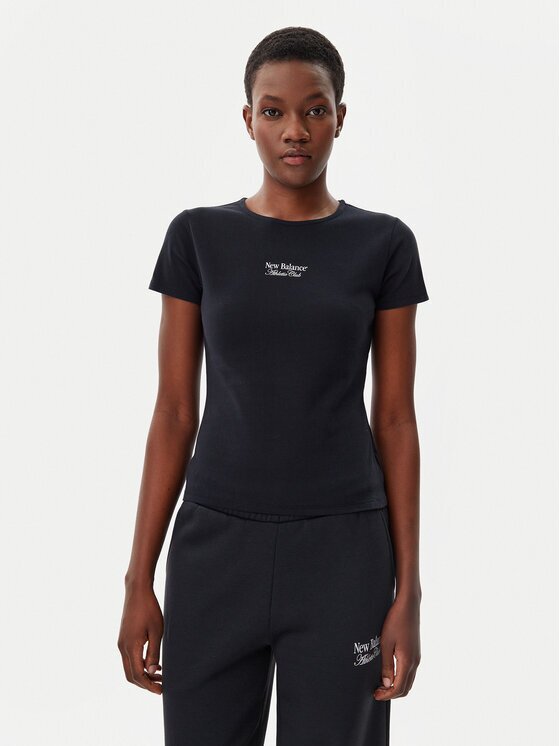New Balance Тишърт WT51958 Slim Fit