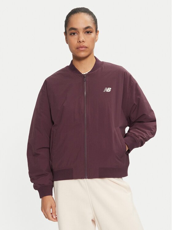 New Balance Яке бомбър WJ43511 Regular Fit