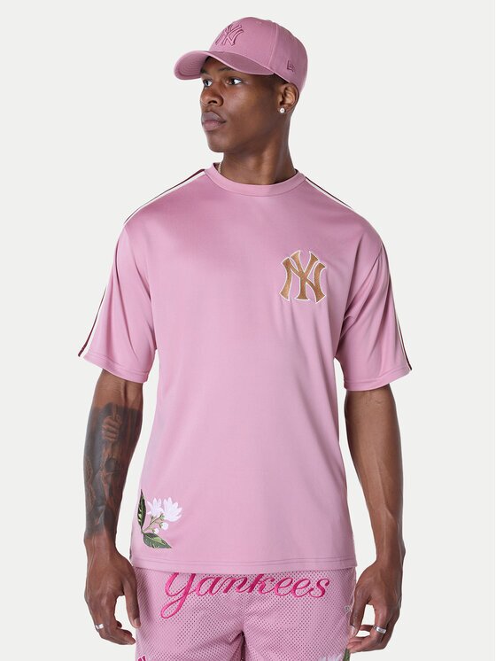 New Era Тишърт New York Yankees MLB Floral 60596338 Regular Fit