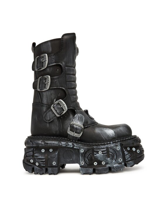 NEW ROCK Боти M-373SC-C1 Сив
