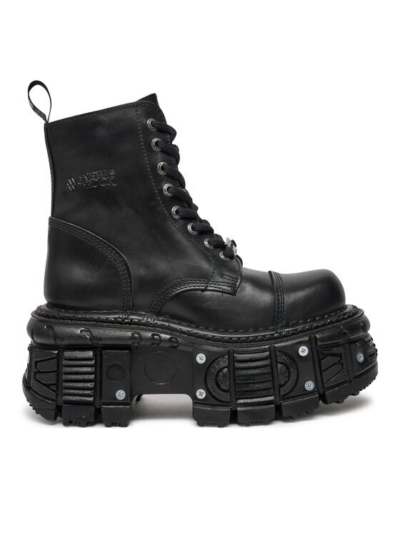 NEW ROCK Кубинки M-TANK083-C1 Черен