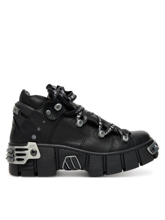 NEW ROCK Сникърси M-WALL106NSHLACE-C2 Черен