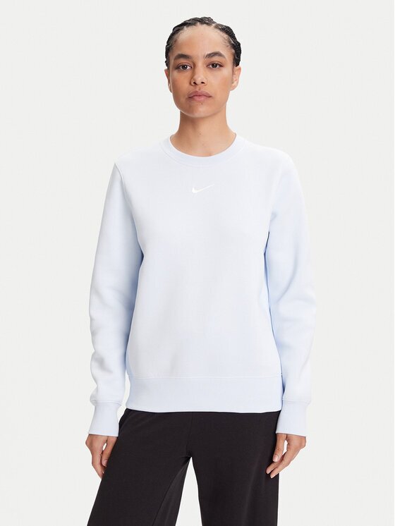Nike Суитшърт Phoenix Fleece DQ5751 Светлосиньо Regular Fit