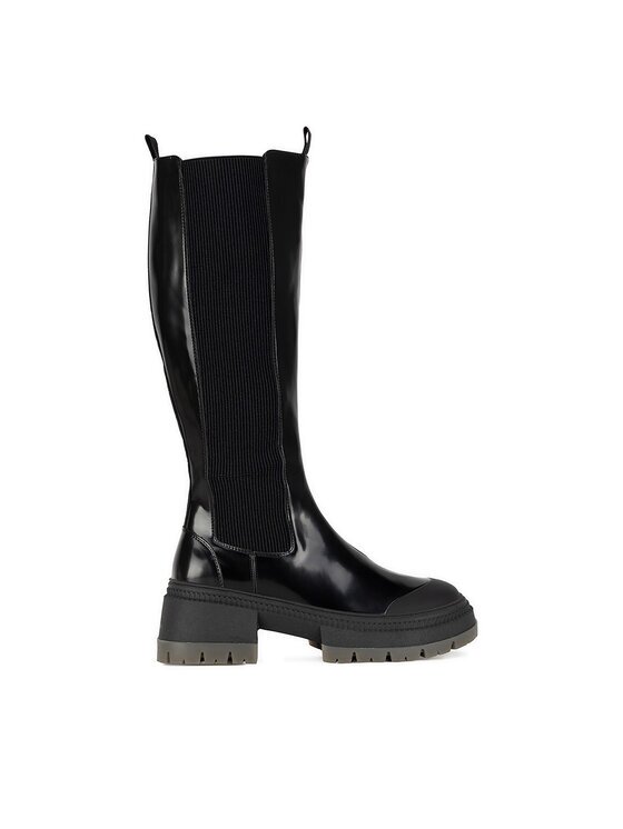 NINE WEST Ботуши WFA3033-10 Черен