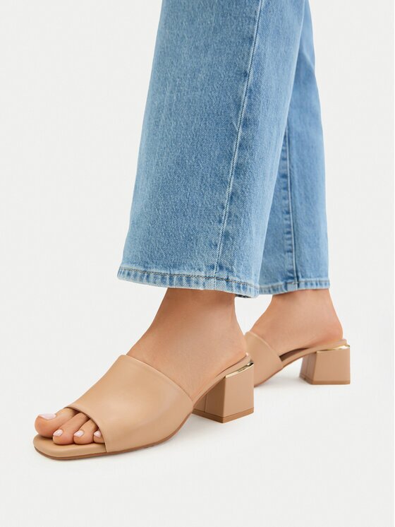 NINE WEST Чехли CEO-6223-9 Бежов