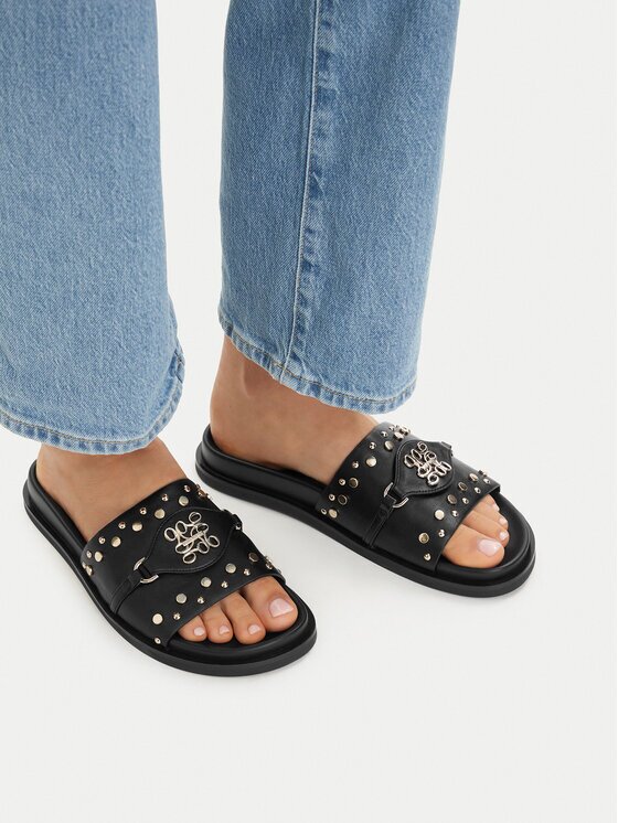 NINE WEST Чехли EO-TL758-1 Черен