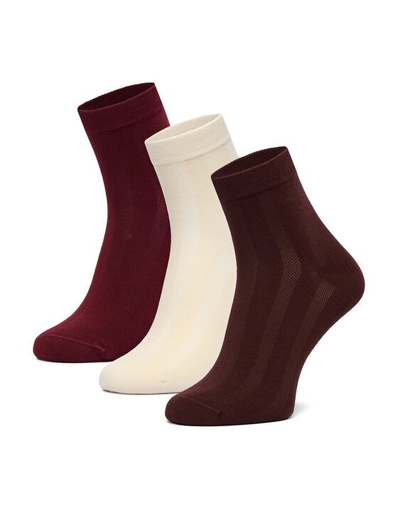 NINE WEST Къси чорапи CEO_BR_NW_25082_Z_AW25 (3 PACK)