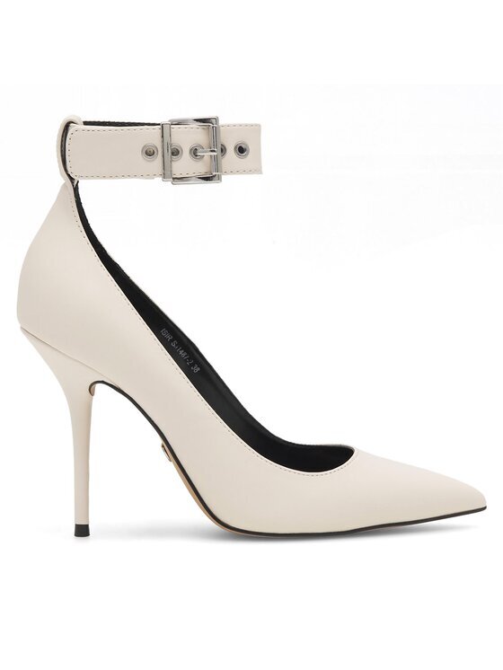 NINE WEST Обувки на ток SJ1487-2 Бял