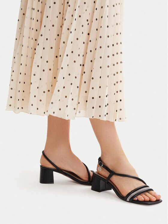 NINE WEST Сандали EO-LS505187-13 Черен
