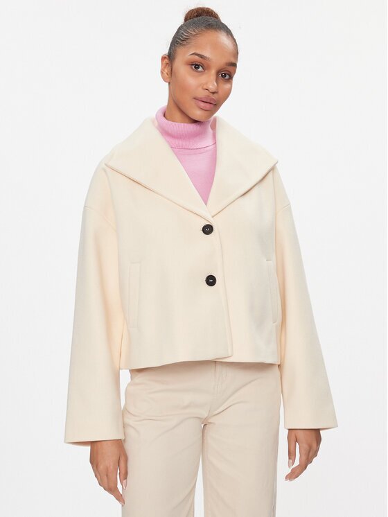 Noisy May Преходно палто Halston 27028853 Loose Fit