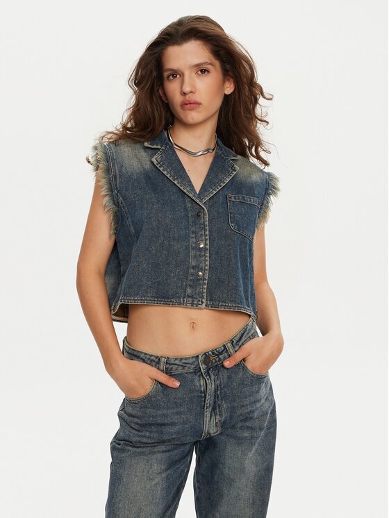 One Teaspoon Елек 26512 Relaxed Fit