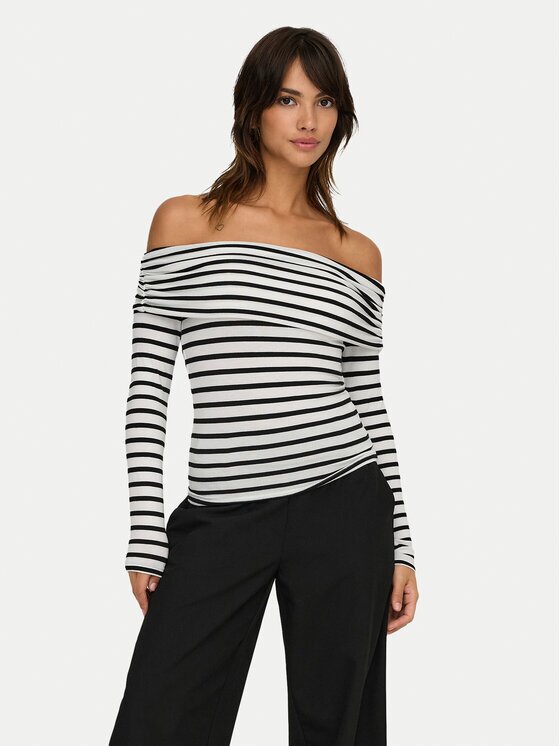 Only Блуза Glamour 15339759 Slim Fit