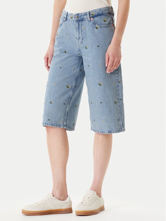 Only Дънкови шорти Cobain 15349519 Loose Fit