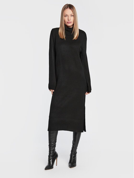 Only Плетена рокля Brandie 15214595 Regular Fit