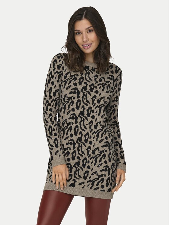 Only Плетена рокля Jenni 15321988 Regular Fit