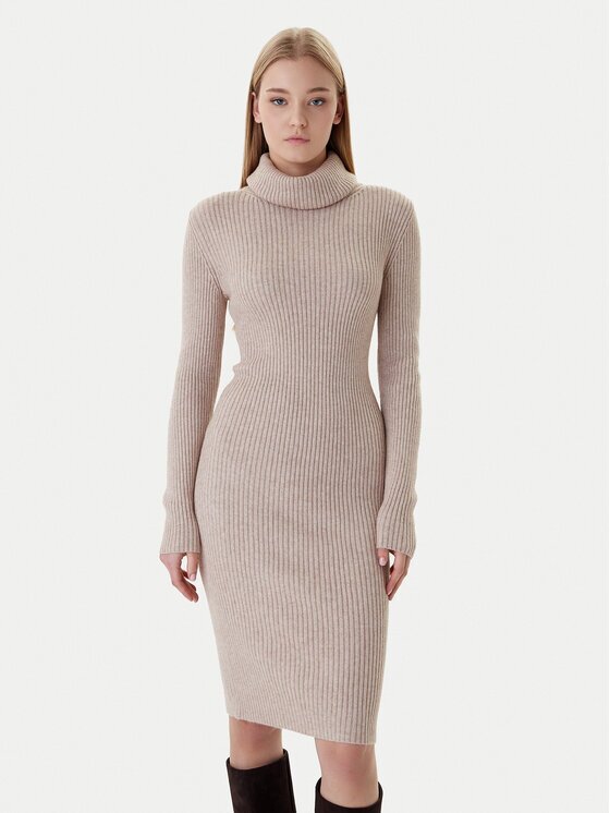 Only Плетена рокля Nellie 15363533 Regular Fit