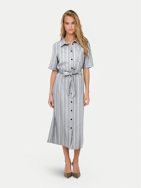 Only Рокля тип риза Caro 15338884 Regular Fit