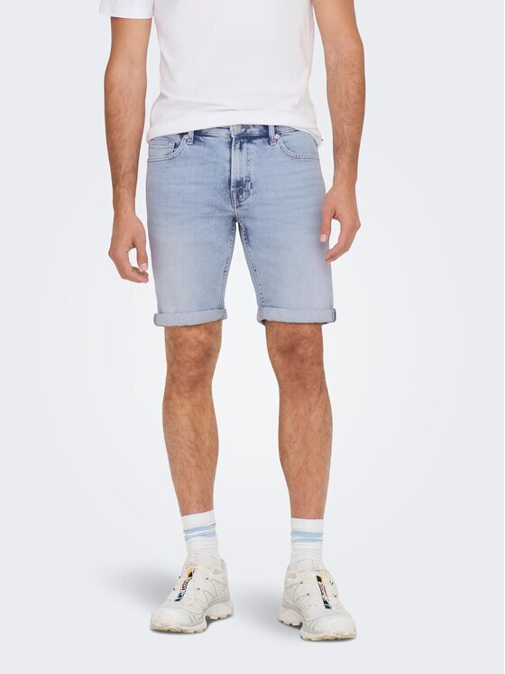 Only & Sons Дънкови шорти 22025189 Regular Fit