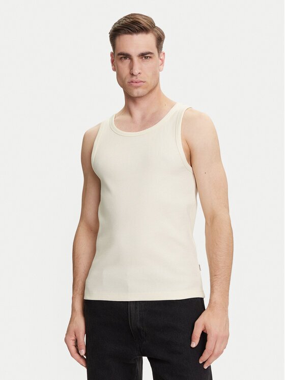 Only & Sons Мъжки топ Tanner 22030217 Екрю Regular Fit