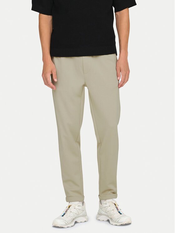 Only & Sons Текстилни панталони Linus 22029924 Tapered Fit