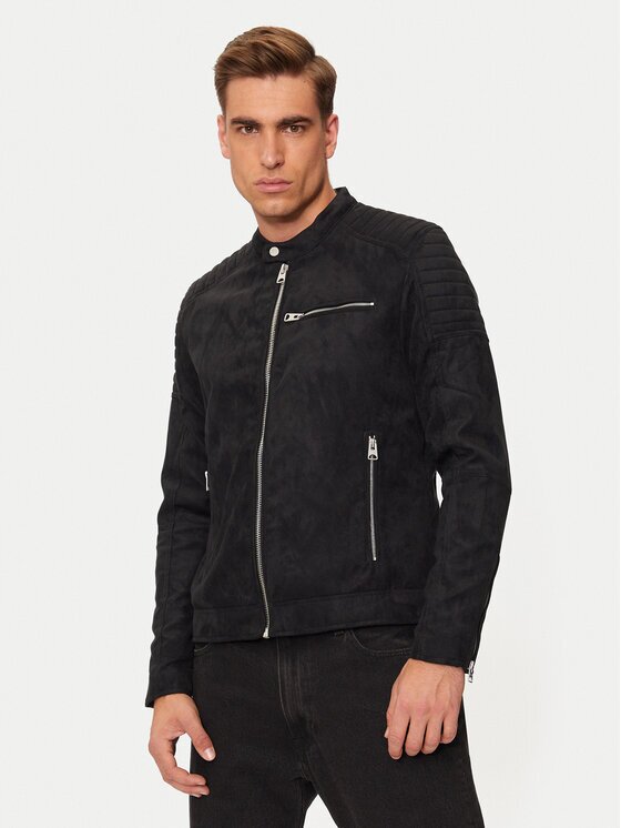 Only & Sons Яке от имитация на кожа Gus 22029650 Regular Fit