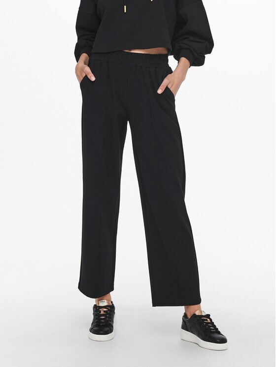 Only Текстилни панталони 15235076 Loose Fit