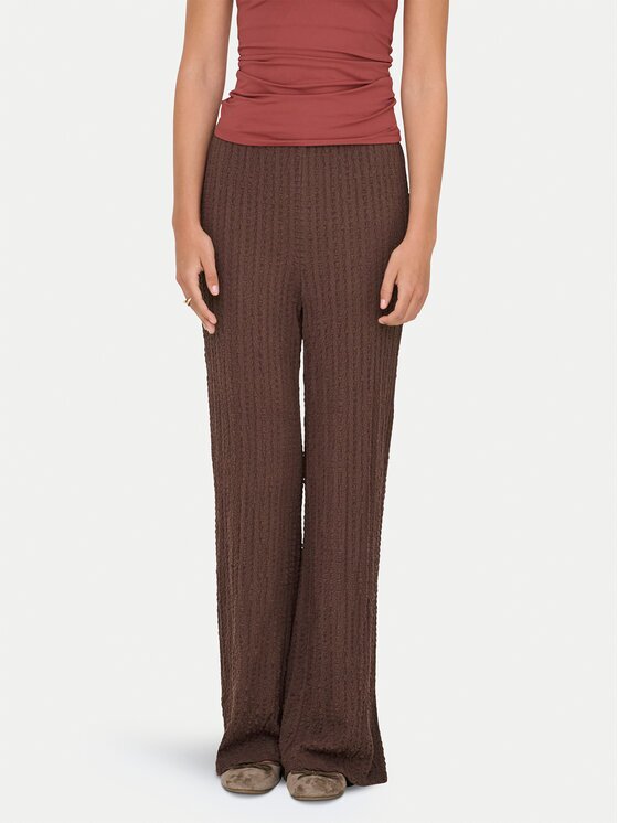 Only Текстилни панталони Ella 15368471 Wide Leg