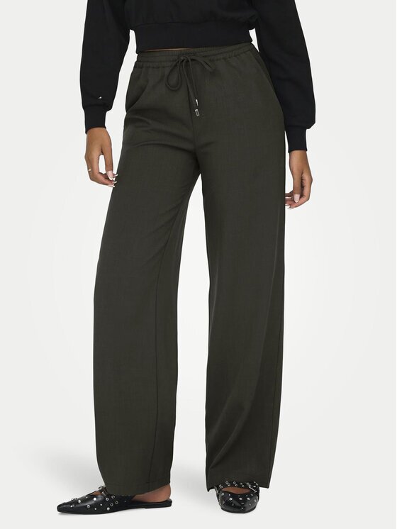 Only Текстилни панталони Ginny 15331492 Wide Leg