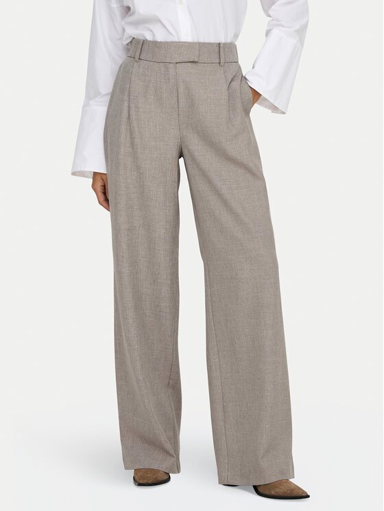 Only Текстилни панталони Linda 15336761 Straight Fit