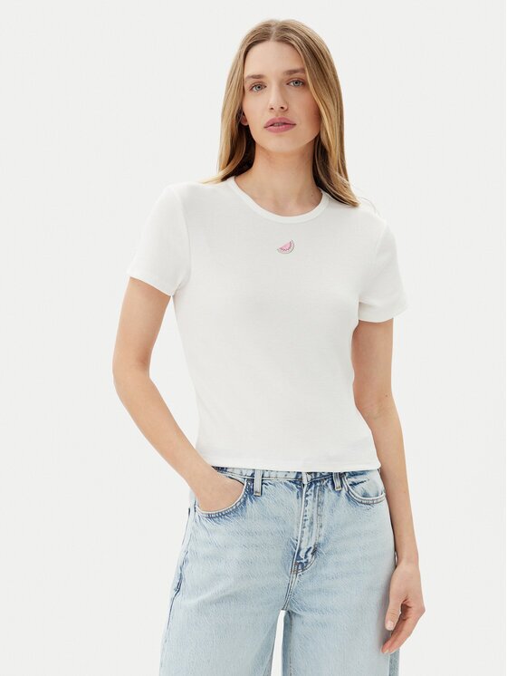 Only Тишърт Daniella 15350554 Slim Fit