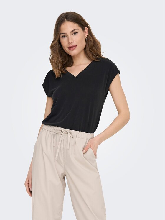 Only Тишърт Free 15287041 Regular Fit