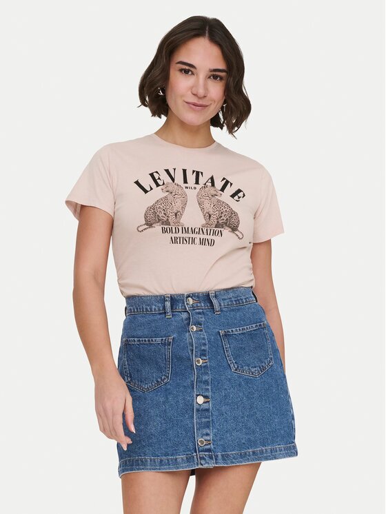 Only Тишърт Lucy 15346760 Regular Fit