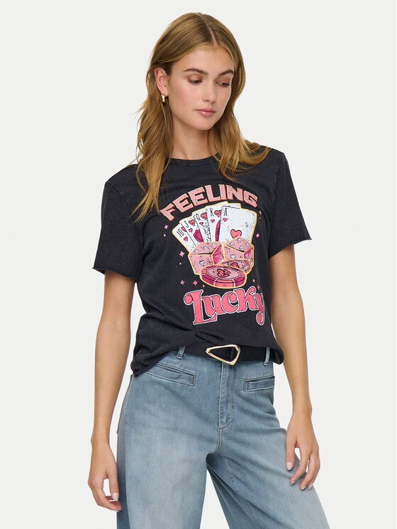 Only Тишърт Lucy 15366031 Loose Fit