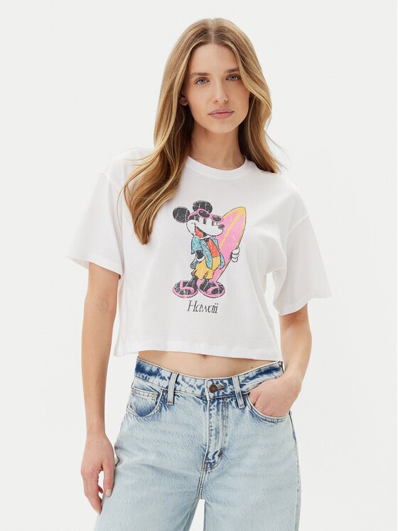 Only Тишърт Mickey Minnie 15348126 Regular Fit