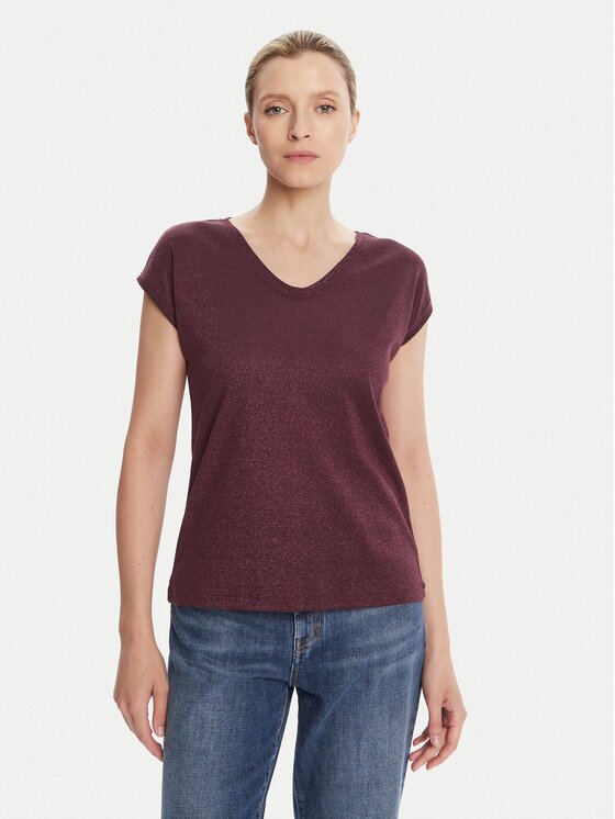 Only Тишърт Silvery 15136069 Loose Fit