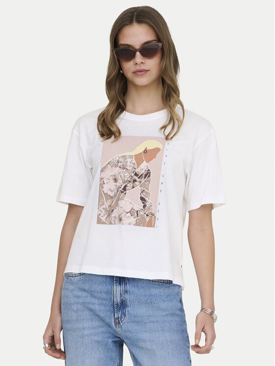 Only Тишърт Susan 15372179 Regular Fit